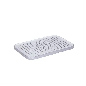 Воронка для верхнего душа Qtap Hlavova 260x180 мм прямоугольная QTHLA107CRM45785 Chrome/White №3