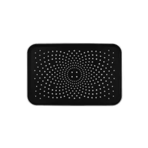 Лійка для верхнього душу Qtap Hlavova 260x180 мм прямокутна QTHLA107CRM45784 Chrome/Black №3