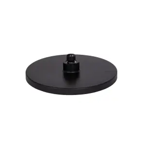 Лійка для верхнього душу Qtap Hlavova D 230 мм округла QTHLA107BLM45788 Black Matt №3