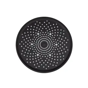 Лійка для верхнього душу Qtap Hlavova D 230 мм округла QTHLA107BLM45788 Black Matt №5