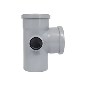 Хрестовина каналізаційна TA Sewage 110х110х110х50, 90° (ліва) №4