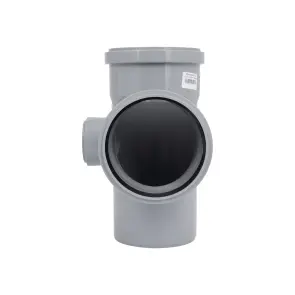 Хрестовина каналізаційна TA Sewage 110х110х110х50, 90° (ліва) №5