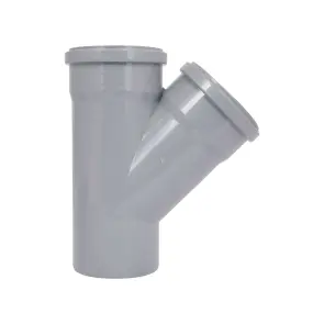 Тройник PPR канализационный TA Sewage 110, 45° №4