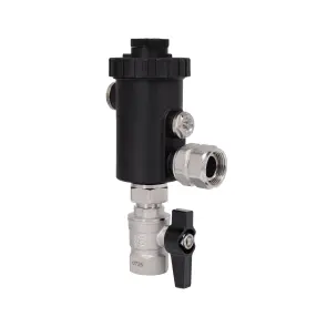 Фильтр-дешламатор Thermo Alliance Forte 3/4", угловой (магнитный шламоуловитель) TAF420G20 №4