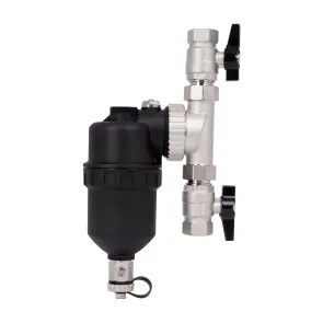 Фильтр-дешламатор Thermo Alliance Forte 3/4", поворотный (магнитный шламоуловитель) TAF400G20 №1