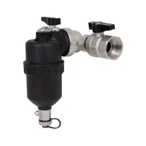 Фильтр-дешламатор Thermo Alliance Forte 1 1/4", поворотный (магнитный шламоуловитель) TAF400G32 №4