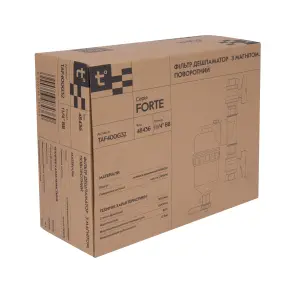 Фильтр-дешламатор Thermo Alliance Forte 1 1/4", поворотный (магнитный шламоуловитель) TAF400G32 №10