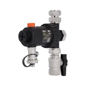 Фильтр-дешламатор Thermo Alliance Forte 3/4", универсальный (магнитный шламоуловитель) TAF410G20 №3