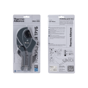 Труборіз Thermo Alliance PRO-001 для пластикових труб Ø20-40, лезо з тефл.покриттям №19