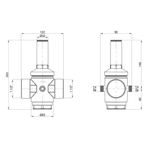 Редуктор Icma 1" 1/2 №246 №3
