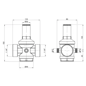 Редуктор Icma 1" 1/4 №246 №3