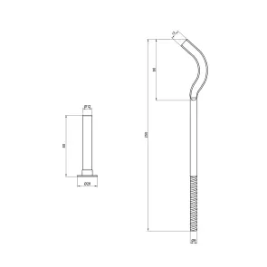 Кріплення Thermo Alliance Standart на алюмінієвий радіатор 9х250 мм SD112250 №4