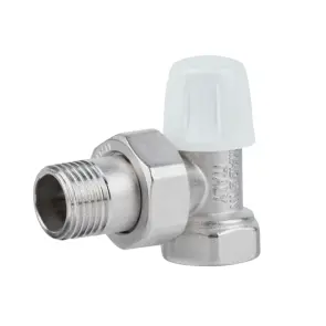 Кран радіаторний Icma 1/2" кутовий без ручки №805 №1