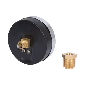 Термоманометр Thermo Alliance Standart 80 мм 1/2", заднее подключение SD17310B №8