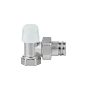 Кран радіаторний Icma 1/2" кутовий без ручки №805 №3