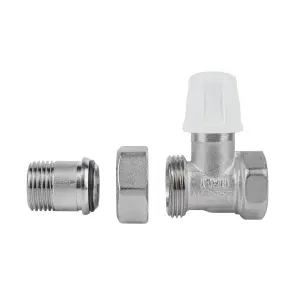 Кран радиаторный Icma 1/2" прямой без ручки №815 №3