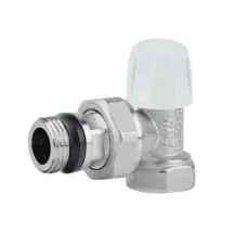 Кран радиаторный Icma 1/2" с антитечкой угловой без ручки №805+940