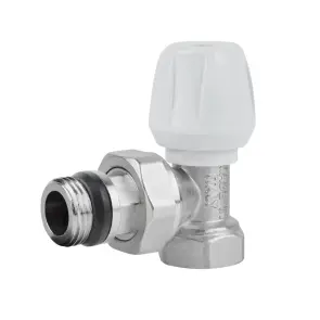 Кран радіаторний Icma 1/2" з антипротіканням кутовий №803+940 №1