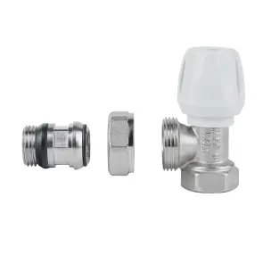 Кран радіаторний Icma 1/2" з антипротіканням кутовий №803+940 №3