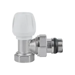 Кран радіаторний Icma 1/2" з антипротіканням кутовий №803+940 №4