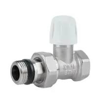 Кран радиаторный Icma 1/2" с антитечкой прямой без ручки №815+940