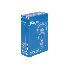 Термоманометр Thermo Alliance Standart 80 мм 1/2", нижнє підмикання SD1726B №18