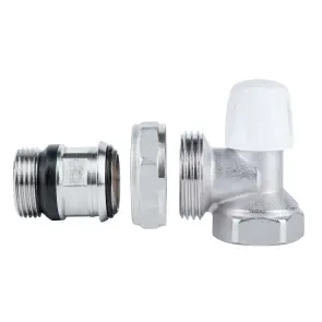 Кран радиаторный Icma 3/4" с антитечкой угловой без ручки №805+940 №7