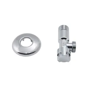 Кран приладовий буксовий Icma 1/2" кутовий №519 №3