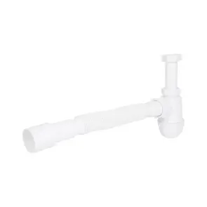 Сифон для раковины Lidz (WHI) 60 08 E003 00 (выход 50 мм) без выпуска №5