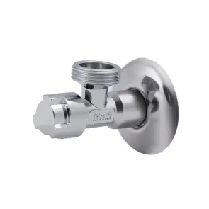 Кран приладовий буксовий Icma 1/2" х3/4" кутовий №519 №5