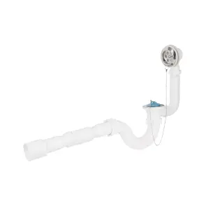 Сифон для ванны Lidz (WHI) 60 03 V001 00 прямоточный (выход 50 мм) №1
