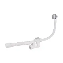Сифон для ванны Lidz (WHI) 60 03 V002 01 с ревизией (выход 50 мм)