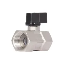 Кран шаровой "мини" Thermo Alliance Forte 1/2" ВР SF265W15