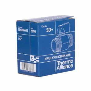Кран шаровой Thermo Alliance Standart "Mini" 1/2" ЗР SD189W15 №9