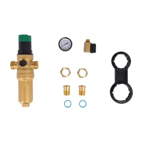 Фільтр самопромивний Thermo Alliance Forte 1/2 "з редуктором для горячої води SF128W15H №6