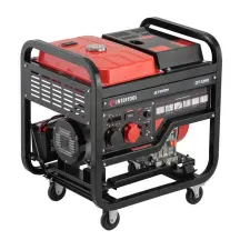 Генератор дизельный 8,0/9,0 кВт, 400/230 В, DUAL POWER, бак 25 л, электро/ручной старт, медная обмотка, STORM INTERTOOL DT-1290