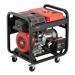 Генератор дизельный 8,0/9,0 кВт, 400/230 В, DUAL POWER, бак 25 л, электро/ручной старт, медная обмотка, STORM INTERTOOL DT-1290 №3