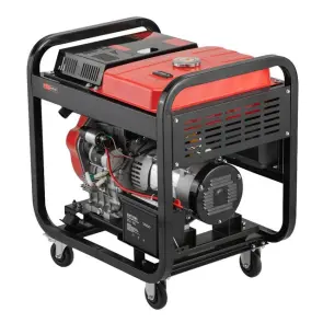 Генератор дизельный 8,0/9,0 кВт, 400/230 В, DUAL POWER, бак 25 л, электро/ручной старт, медная обмотка, STORM INTERTOOL DT-1290 №4