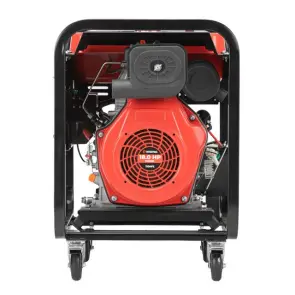 Генератор дизельный 8,0/9,0 кВт, 400/230 В, DUAL POWER, бак 25 л, электро/ручной старт, медная обмотка, STORM INTERTOOL DT-1290 №6