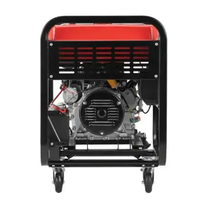 Генератор дизельный 8,0/9,0 кВт, 400/230 В, DUAL POWER, бак 25 л, электро/ручной старт, медная обмотка, STORM INTERTOOL DT-1290 №8