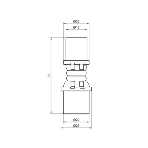 Муфта прес Icma 20х16 №400 №3