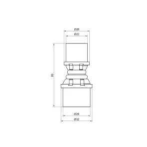 Муфта прес Icma 26х20 №400 №3