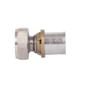 Перехідник прес Icma 20х3/4" ВР з накидною гайкою №416 №3