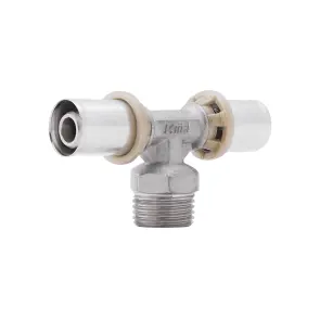 Трійник прес Icma 16х1/2"х16 ЗР №407 №1