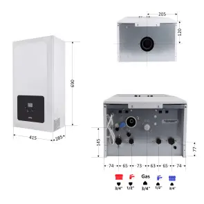 Котел газовый Airfel Optimum Premix 23 кВт №3