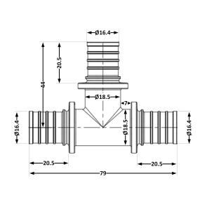 Трійник натяжний Icma №1038 №4