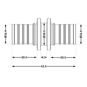 Перехідник під натяжну гільзу Icma №1032 d20х2,8 851032GW05 №3