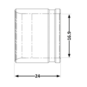 Гільза натяжна Icma №1031 d16x2,2 851031BO08 №3