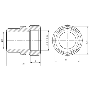 Муфта обтискна Thermo Alliance Forte 20х1/2" ЗР SF172W2015 №2