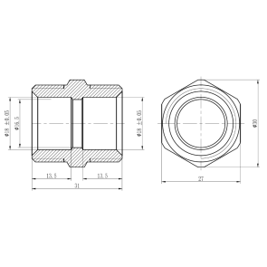 Муфта обтискна Thermo Alliance Forte 20х3/4" ЗР SF172W2020 №2